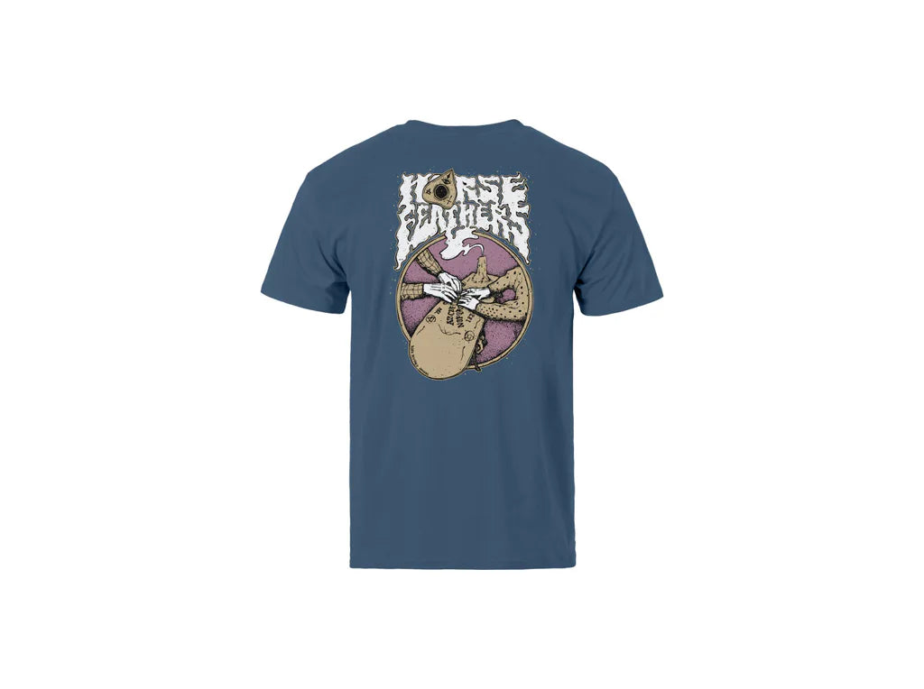 Horsefeathers Fortune Teller Tshirt (moonlight Blue)
