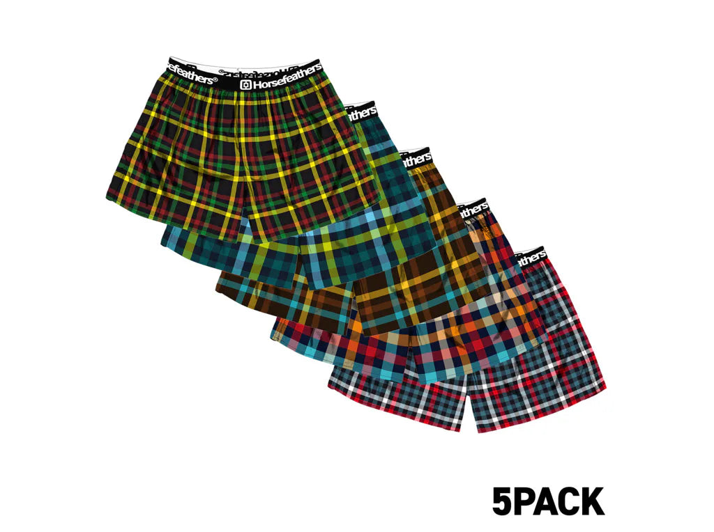 Horsefeathers Clay 5pack Boxer Shorts (bundle 2)