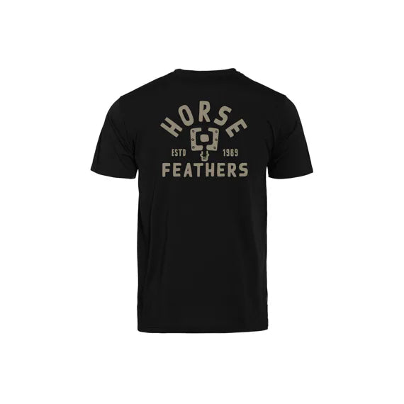 Тениска Horsefeathers Pedal Tech (черна)