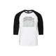 Тениска Horsefeathers Rollin Raglan (бяло/черно)