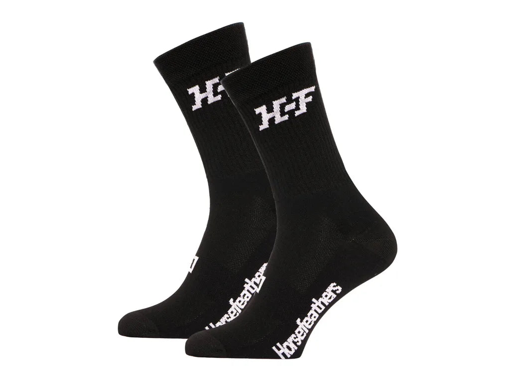 Horsefeathers Jam Long Youth Socks (black)