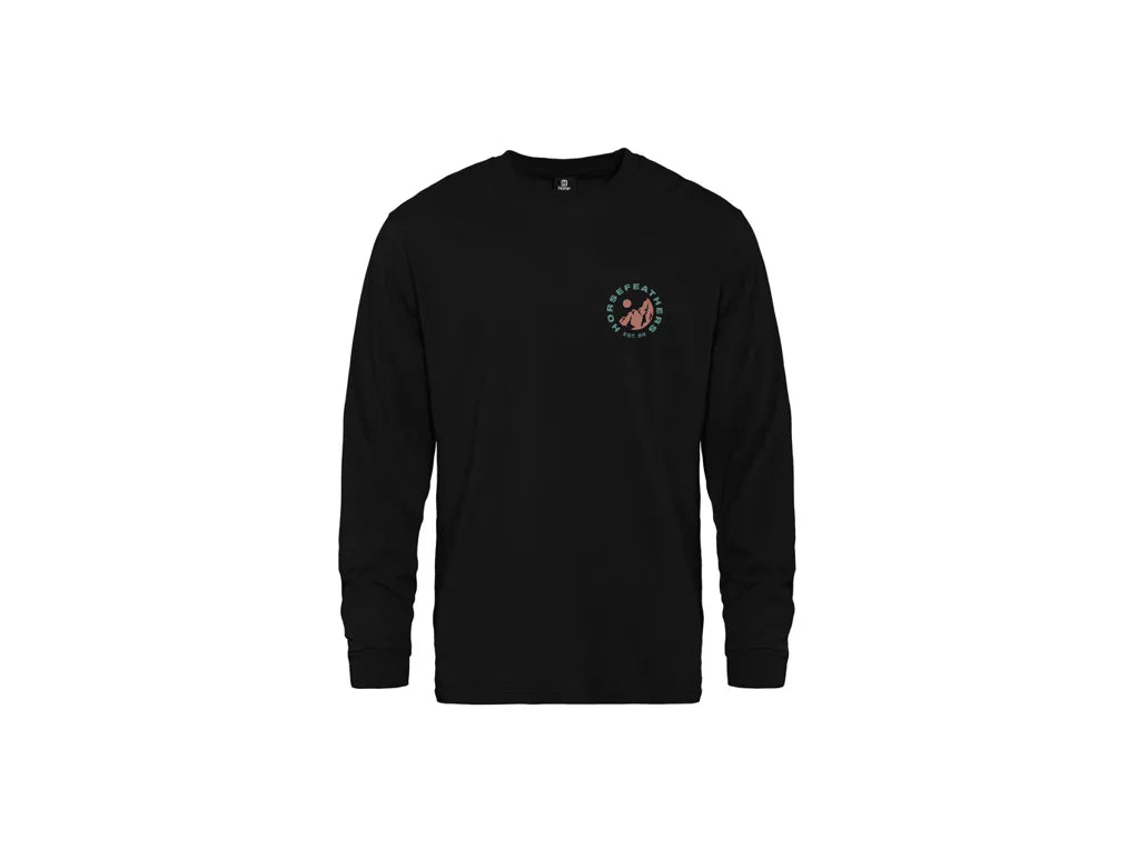Horsefeathers Altitude Ls Tshirt (black)
