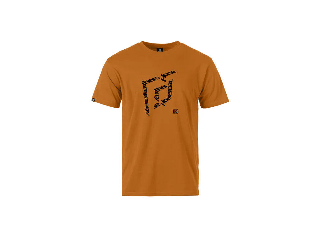 Horsefeathers Cube Tshirt (pumpkin)