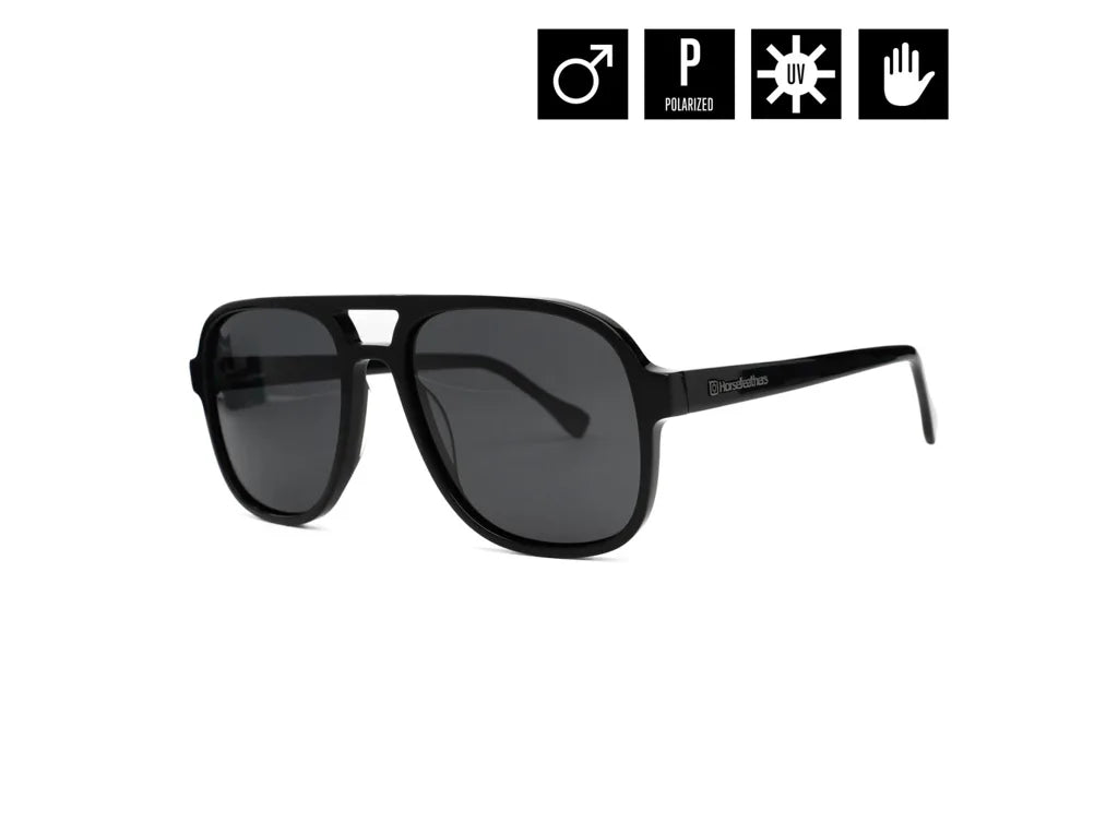 Horsefeathers Corp Sunglasses (gloss Black/gray)