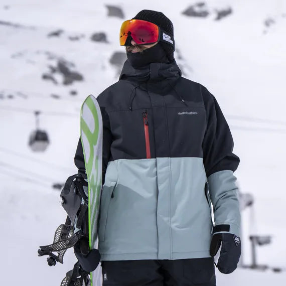 Horsefeathers Track Jacket (black/blue Haze)