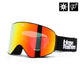 Horsefeathers Edmond Occhiali (nero/mirror Red)