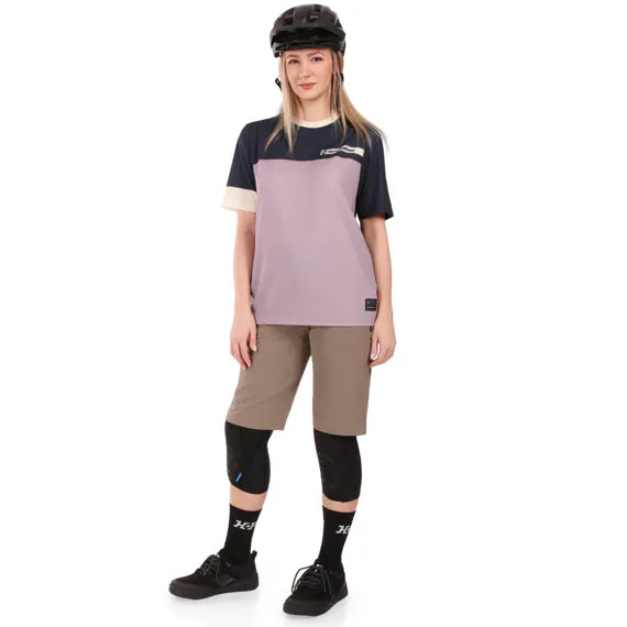 Maglia da bici Horsefeathers W Quantum Ls (indaco/iris)