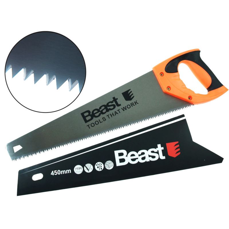 Hærdet krydssav 450 Mm 7 Tpi Blade Beast