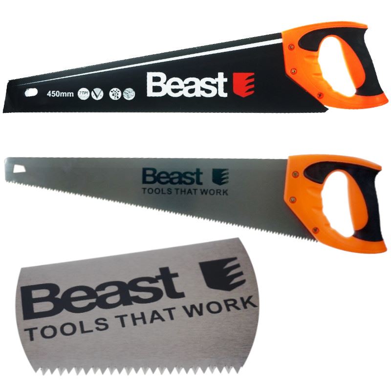 Hærdet krydssav 450 Mm 7 Tpi Blade Beast