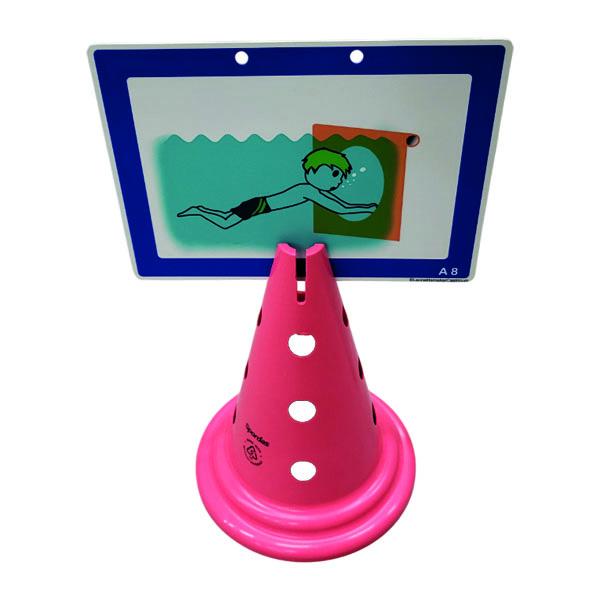 Spordas Pilon Multi | 30cm | Rood