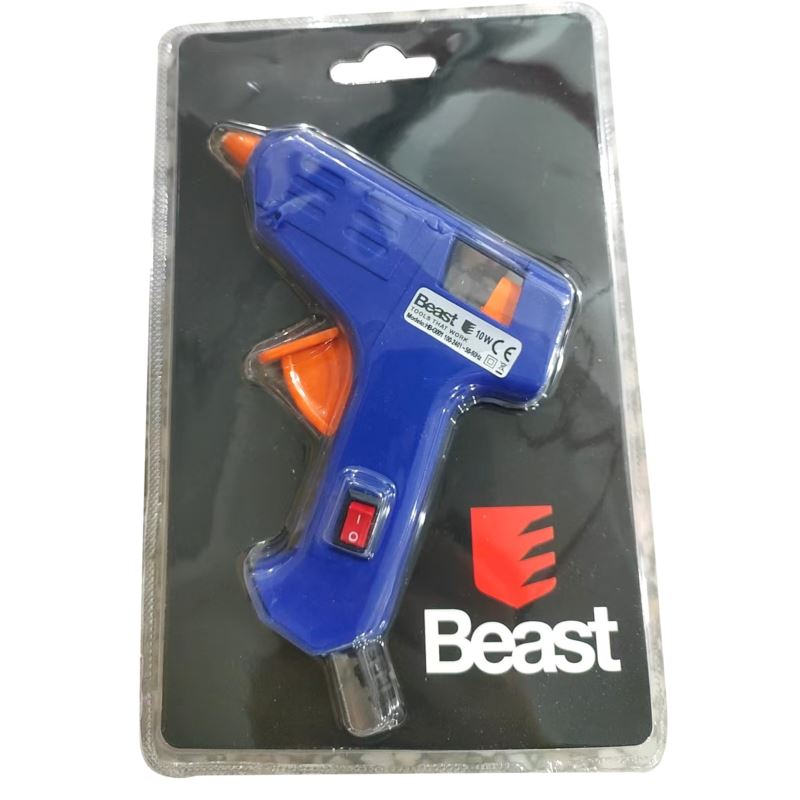 Pistol de lipici 8 Mm 10 W Putere 230 V Omologat Ce Blue Beast