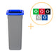 Plafor - Fit Bin 20l - Recyclage - Bleu