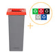 Plafor - Fit Bin 53l - Riciclaggio - Rosso