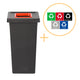 Plafor - Fit Prullenbak 75l – Recyclage – Rouge