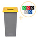 Plafor - Fit Prullenbak 75l – Recyclage – Jaune