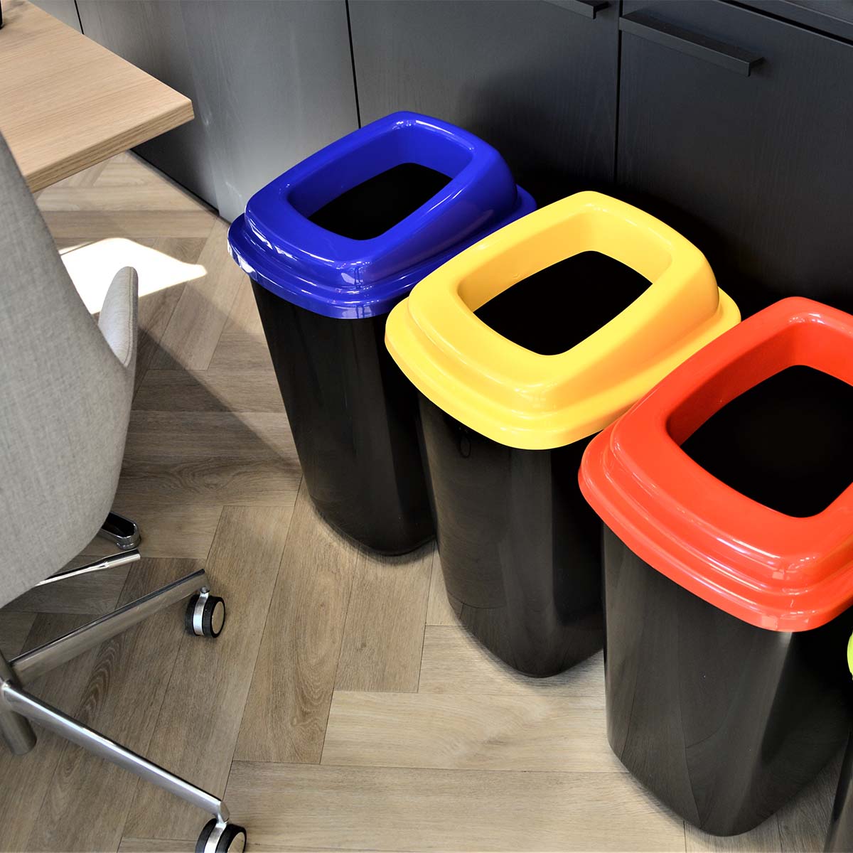 Plafor - Poubelle de tri 45l - Recyclage - Vert