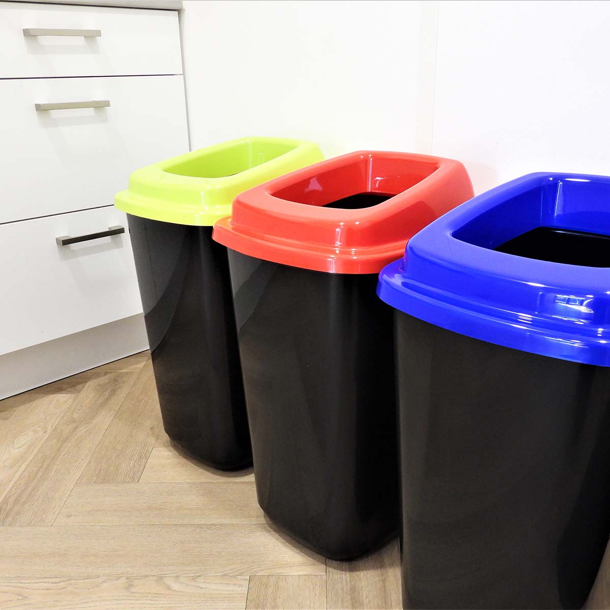Plafor Sort Bin 28l – Recycling – Black