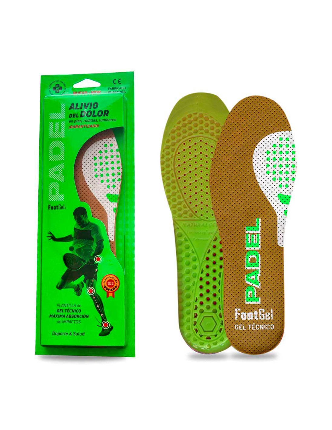 FootGel Padel Insoles 35-38