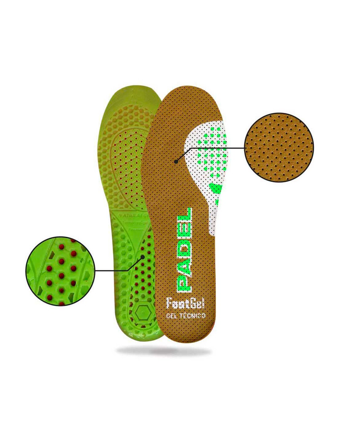 FootGel Padel Insoles 35-38