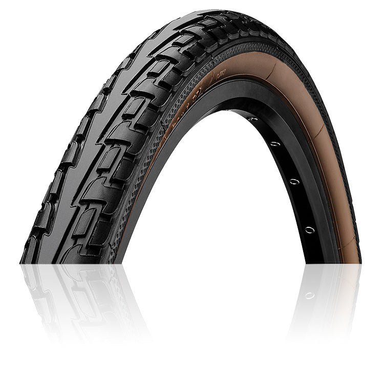 Tire Continental Ride Tour Wire Black/brown