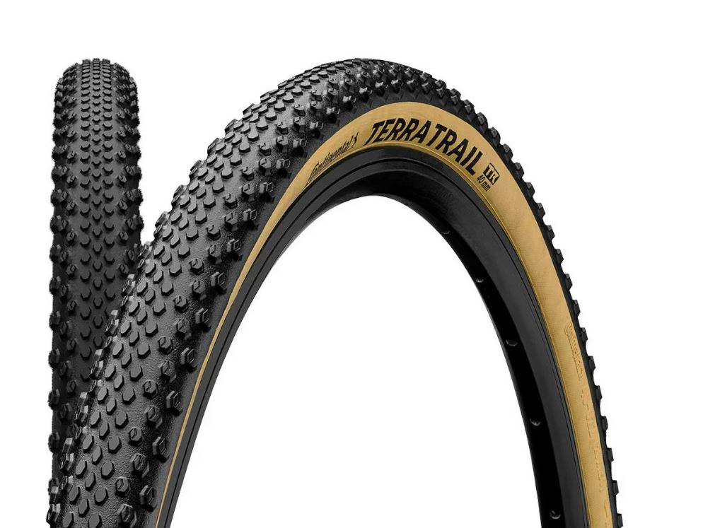Neumático Continental Terra Trail Protection Kevlar Crema - 650x40b