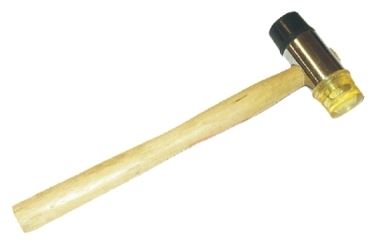 Martello per lamiera in gomma-plastica 260 g 32 mm Face Beast