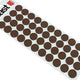 Felt Pads For Furniture 44 Pcs Round Brown 20 Mm Thickness