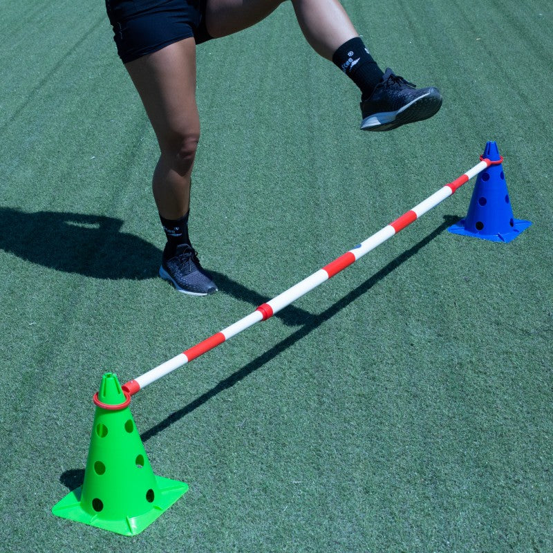 Palica For Agility Metallic Hurdle Extensible Red/white