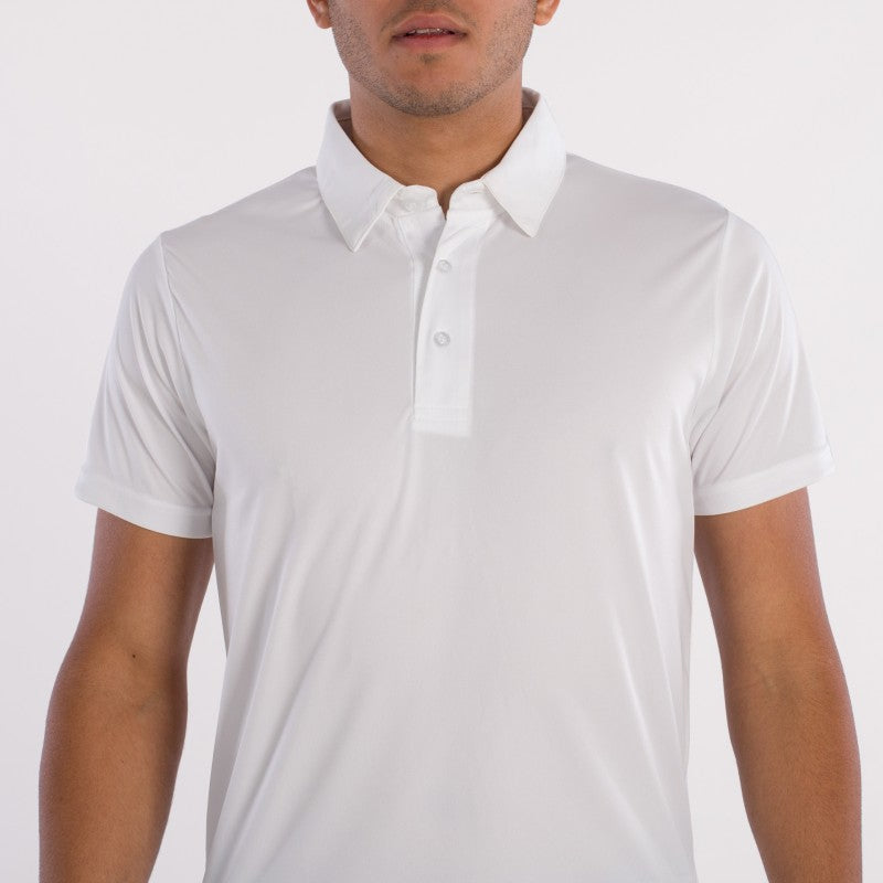 Polo Softee Propulsion Volwassen Blanco
