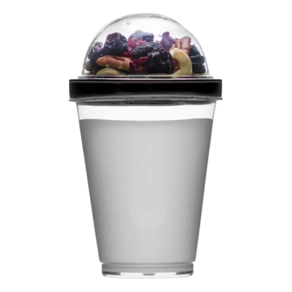 Caneca de viagem Sagaform Iogurte Preto 300 ml
