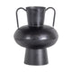 Woood Vase Vere Metal Black 37 Cm