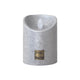 Ptmd Led Battery-operated Pillar Candle S Silver-colored 7.5 X 10 Cm