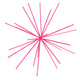 Housevitamin Ornament Firework Metal Neon Pink 25 Cm