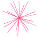 Housevitamin Ornament Firework Metal Neon Pink 25 Cm