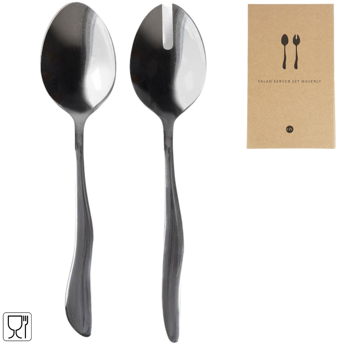 Byon Waverly Salad Cutlery Silver-colored 2-piece 25 Cm