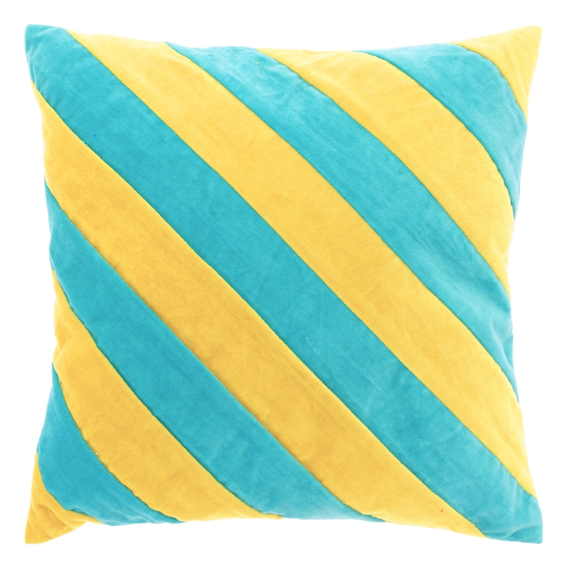 Unique Living Cushion Zoya Yellow/blue 45 X 45 Cm