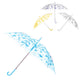 Heart-shaped Umbrella Transparent 71 Cm 3 Assorted