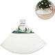 White Christmas Tree Skirt 100 Cm
