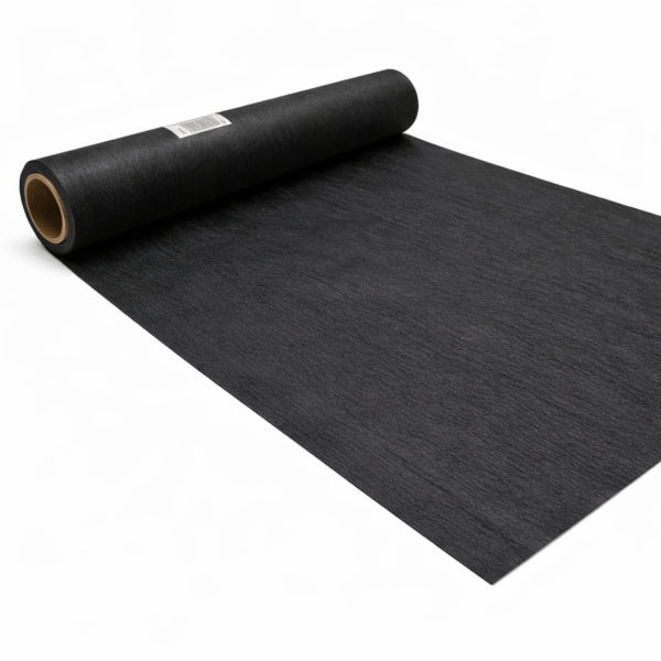 (r) Crepepapir På rulle Sort 500 Cm