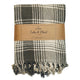 Take A Plaid Polyback Picnic Throw Green/white 160 X 160 Cm