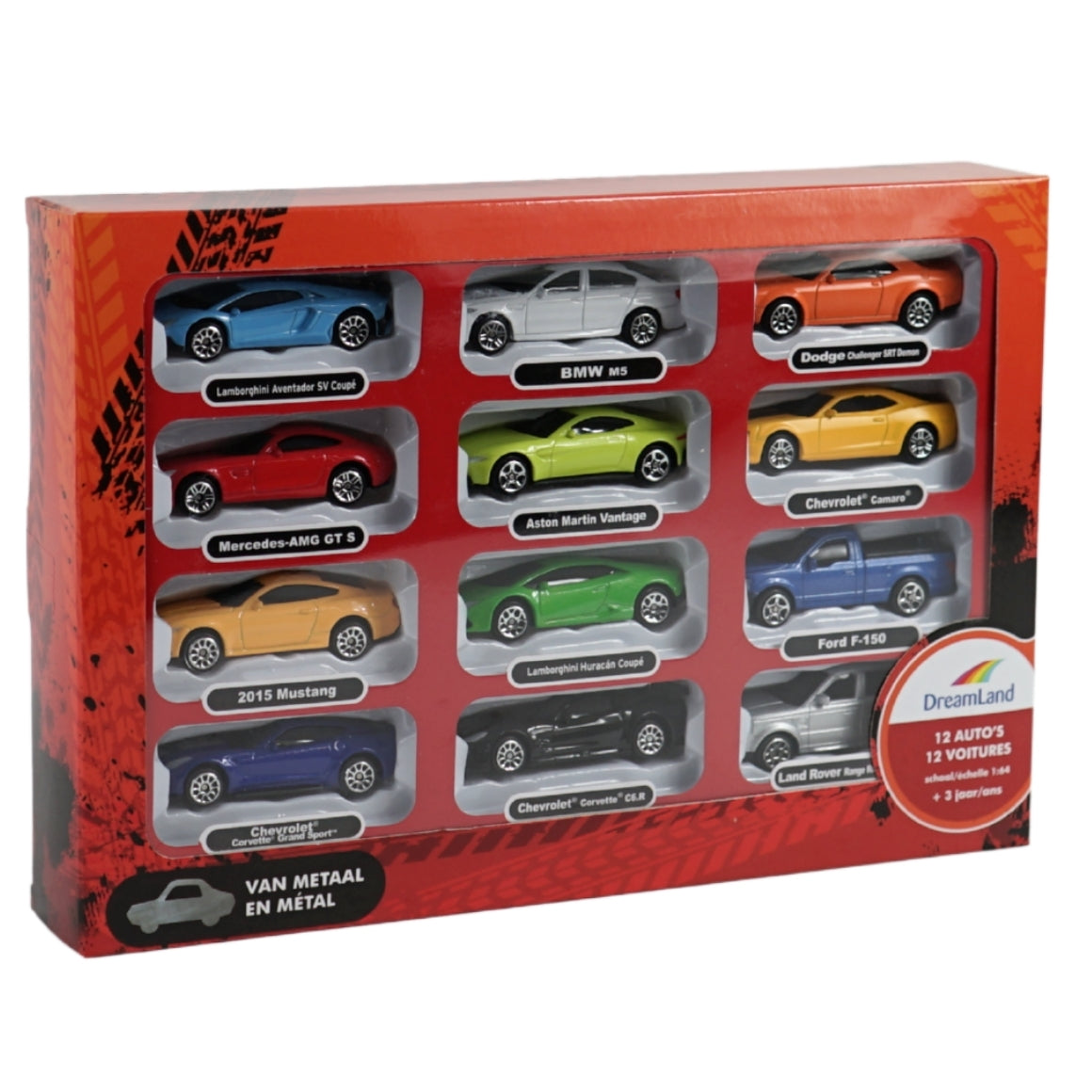 Dreamland Car Set 12 Pieces