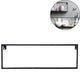 Black Metal Wall Rack 50 Cm