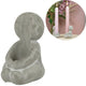 Candle Holder Hug Grey 8 Cm