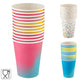 Paper Cups 200 Ml 12 Pieces 3 Assorted
