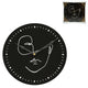 Noor Living Wall Clock Face Black 29 Cm