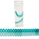 Aqua Mini-Papiergirlande, 200 cm, 2er-Set