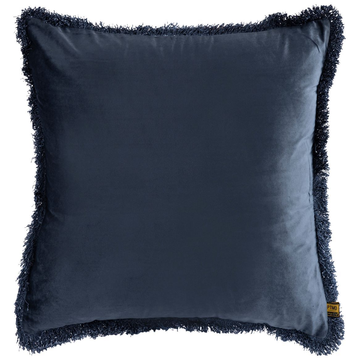 Ptmd Cushion Nous Velvet Blue 60 X 60 Cm