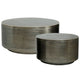 Ptmd Side Table Georgy Metal 80 Cm Set Of 2