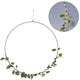 Hanging Decoration Ring Botanical Led Battery Operated 60 Cm