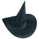 Halloween Hat Witch Black 45 Cm